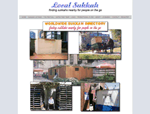 Tablet Screenshot of localsukkah.org